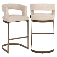 Bar stool Ellis biscotti - Richmond Interiors