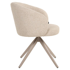 Eetkamerstoel Olivia biscotti swivel - Richmond Interiors