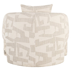 Lounge chair Tuscany beige graffic - Richmond Interiors