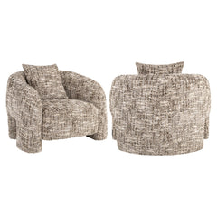 Lounge chair Tuscany brown omara - Richmond Interiors