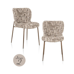 Dining chair Odarby brown omara (Set of 2) - Richmond Interiors