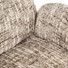 Lounge stoel Kagney brown omara swivel - Richmond Interiors