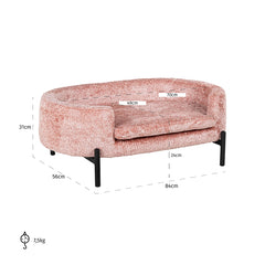 Huisdierenbed Dolly salmon sheep (Sheep 704 salmon) - Richmond Interiors