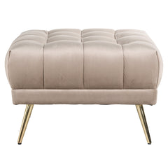 Hocker Huxley khaki velvet (Quartz Khaki 903) - Richmond Interiors