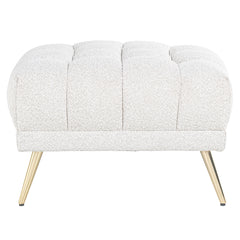 Poef huxley white bouclé (Copenhagen 900 Bouclé White) - Richmond Interiors