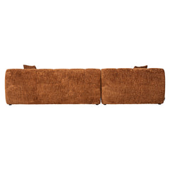 Sofa Cube 3-zits + lounge links (Be Lovely 603 Cinnamon) - Richmond Interiors