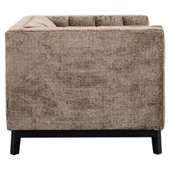 Fauteuil Beaudy stone chenille fire retardant (Niagara 104 Stone Chenille) - Richmond Interiors