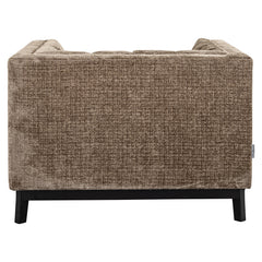 Fauteuil Beaudy stone chenille fire retardant (Niagara 104 Stone Chenille) - Richmond Interiors