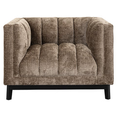 Fauteuil Beaudy stone chenille fire retardant (Niagara 104 Stone Chenille) - Richmond Interiors