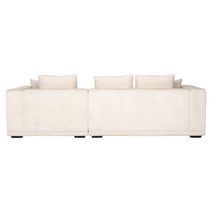 Sofa Lusso 3-zits beige chenille (Niagara 902 beige) - Richmond Interiors