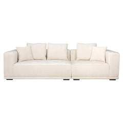 Sofa Lusso 3-zits beige chenille (Niagara 902 beige) - Richmond Interiors