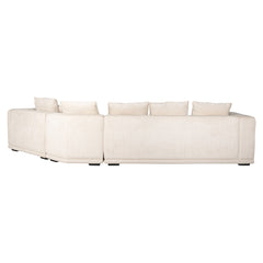 Sofa Lusso 4-seater beige chenille (Niagara 902 beige) - Richmond Interiors