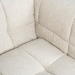 Sofa Merrol cream fusion fire retardant - Richmond Interiors