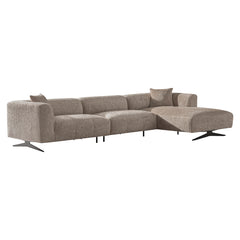 Sofa Hoxton 3-seater + lounge right (Be Lovely 170 Beige) - Richmond Interiors