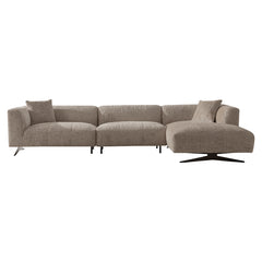 Sofa Hoxton 3-seater + lounge right (Be Lovely 170 Beige) - Richmond Interiors