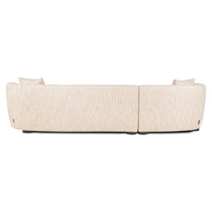 Sofa Pandora beige angora lounge left - Richmond Interiors