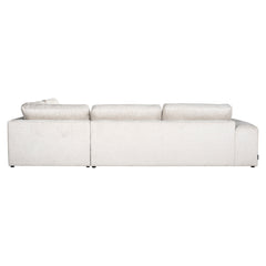 Sofa Lund cream fusion 3-seater + ottoman right - Richmond Interiors