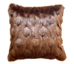 Bruce decorative cushion 45x45 - Brons Sierkussens