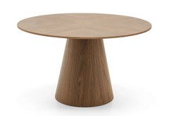 Amalfi ronde eettafel 130 cm walnut - The Grand Interior