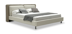 CALABRIA bed frame 180x210 taupe beige - The Grand Interior