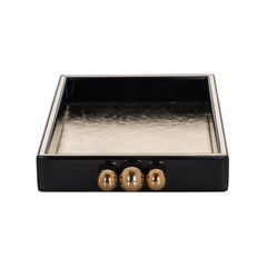 Tray Liv (Black/gold) - Richmond Interiors