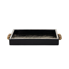 Tray Liv (Black/gold) - Richmond Interiors