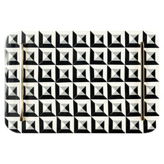 Tray Birte (Black/white) - Richmond Interiors