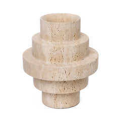 Travertine Agano vase L - Mooisa