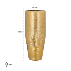 Vase Nalim (Gold) - Richmond Interiors