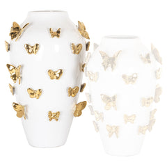 Vase Butterfly white large - Richmond Interiors
