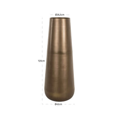 Vaas Kenza brass antique small - Richmond Interiors