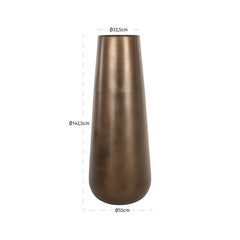 Vaas Kenza brass antique large - Richmond Interiors