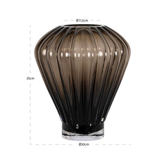 Vase Shani brown - Richmond Interiors