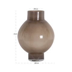 Vase Celina taupe large - Richmond Interiors