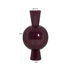 Vase Avine burgundy - Richmond Interiors