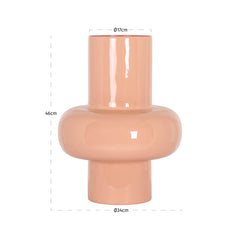 Vase Alison salmon small - Richmond Interiors
