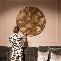 Wall art Bloom (Gold) - Richmond Interiors