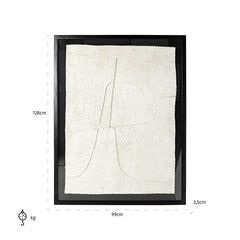 Wall art Sora (Black/white) - Richmond Interiors