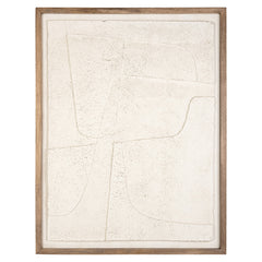 Wall art Mira (White) - Richmond Interiors