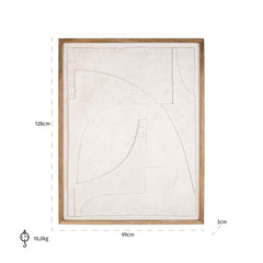 Wall art Loa (White) - Richmond Interiors