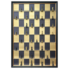 Wall art Nala (Black/gold) - Richmond Interiors