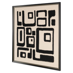 Wall art Shanita black/white - Richmond Interiors