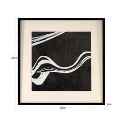 Wall art Jozra black/white - Richmond Interiors