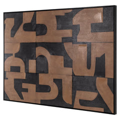 Wandkunst Cascade brown - Richmond Interiors