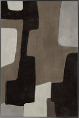 Wandkunst Mirage brown left - Richmond Interiors