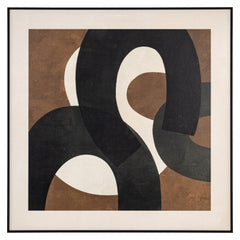 Wall art Euphoria brown left - Richmond Interiors