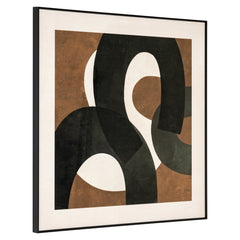Wall art Euphoria brown left - Richmond Interiors