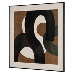Wall art Euphoria brown left - Richmond Interiors