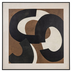 Wall art Euphoria brown right - Richmond Interiors