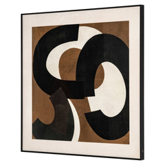 Wall art Euphoria brown right - Richmond Interiors